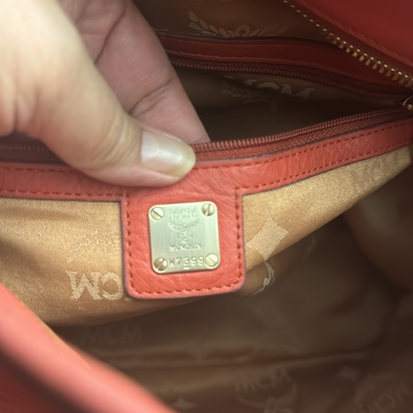 Authentic MCM Two Way Imprente Bag - Picture 12 of 14